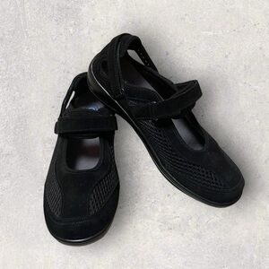 Orthofeet 893 Sanibel Mary Jane Black Shoes Women’s Size: 11 D Wide Orthotics
